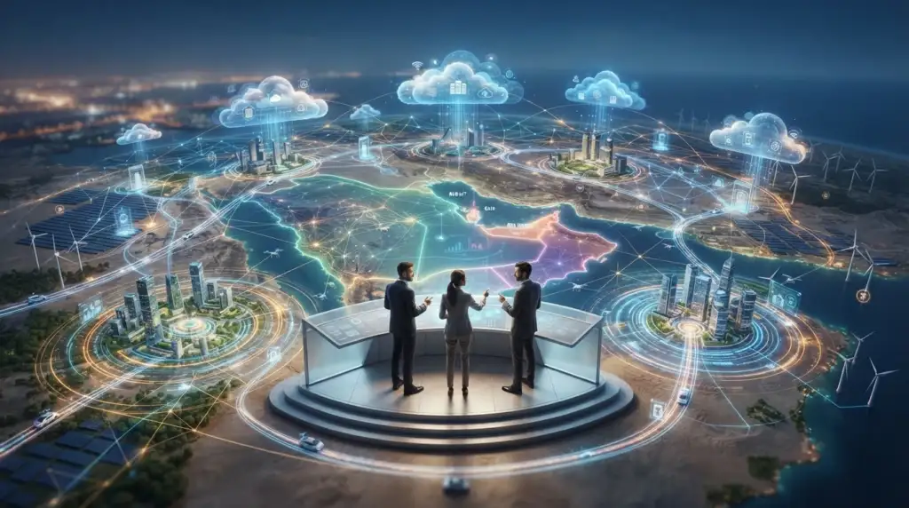 GCC digital transformation trends across GCC markets.