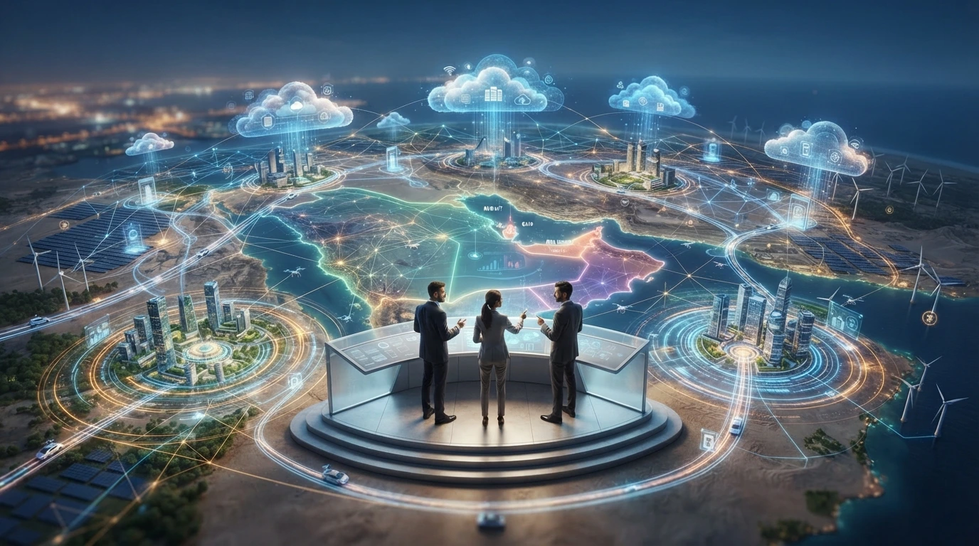 GCC digital transformation trends across GCC markets.