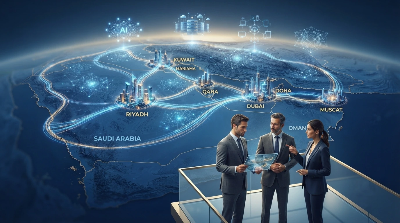 GCC digital transformation trends across GCC markets.